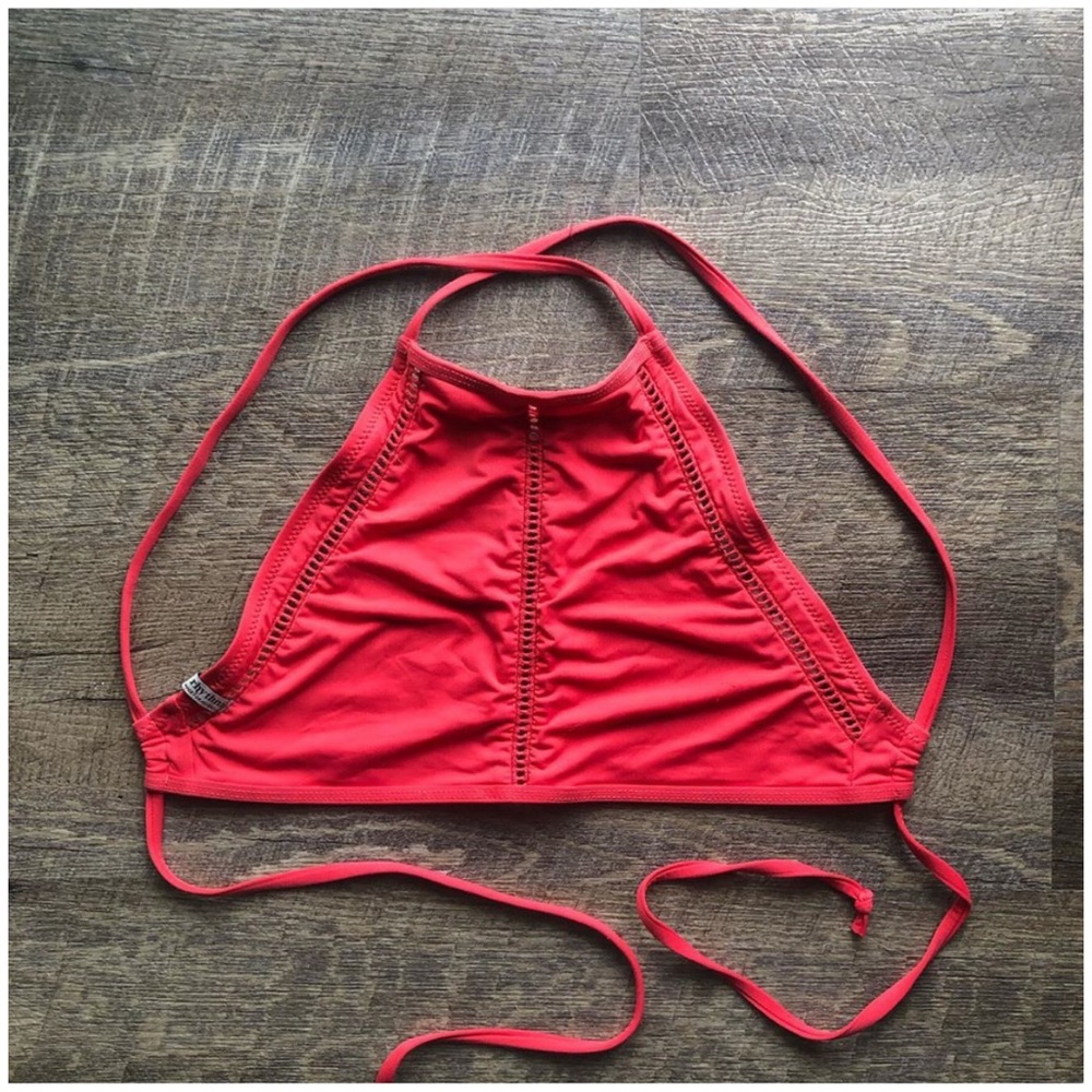 Halter bathing suit top